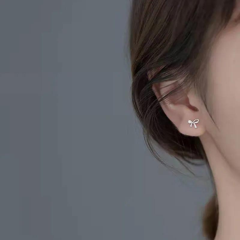 Bow Earring Silver 925