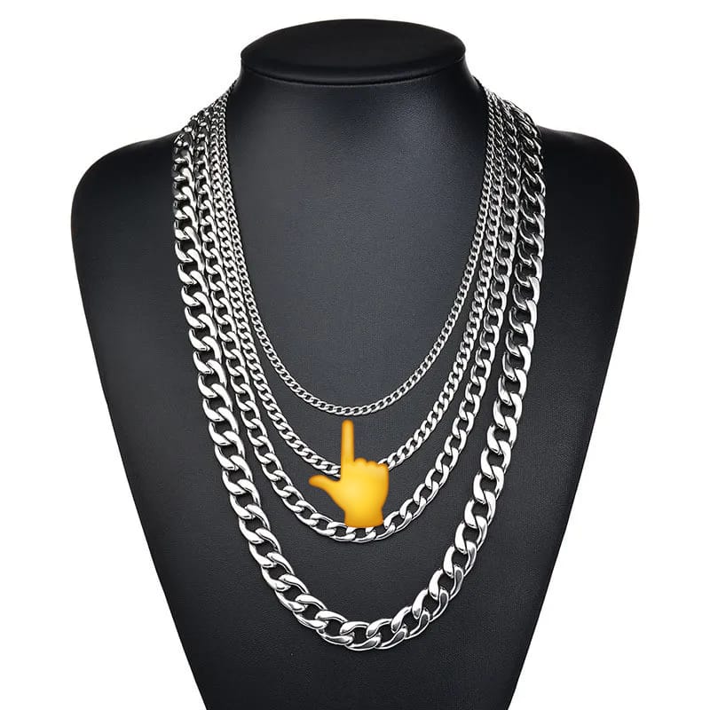 Plain Silver Necklace