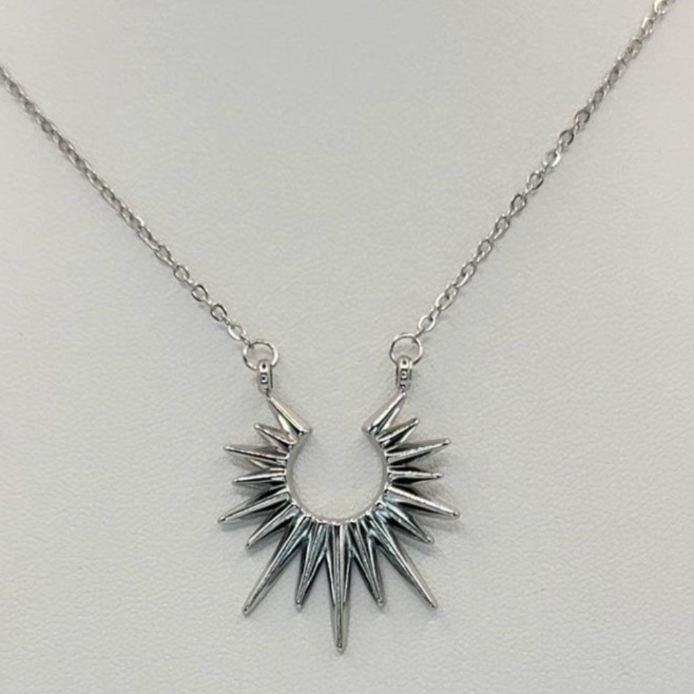 Radiant Silver Necklace