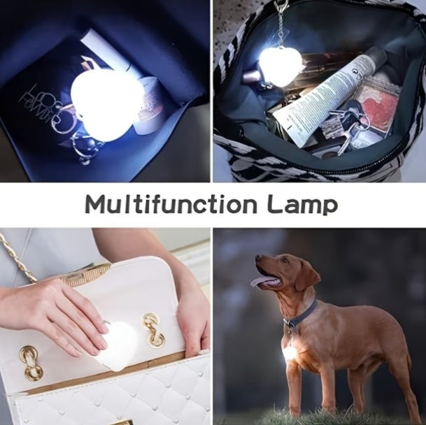 Heart bag light Charm