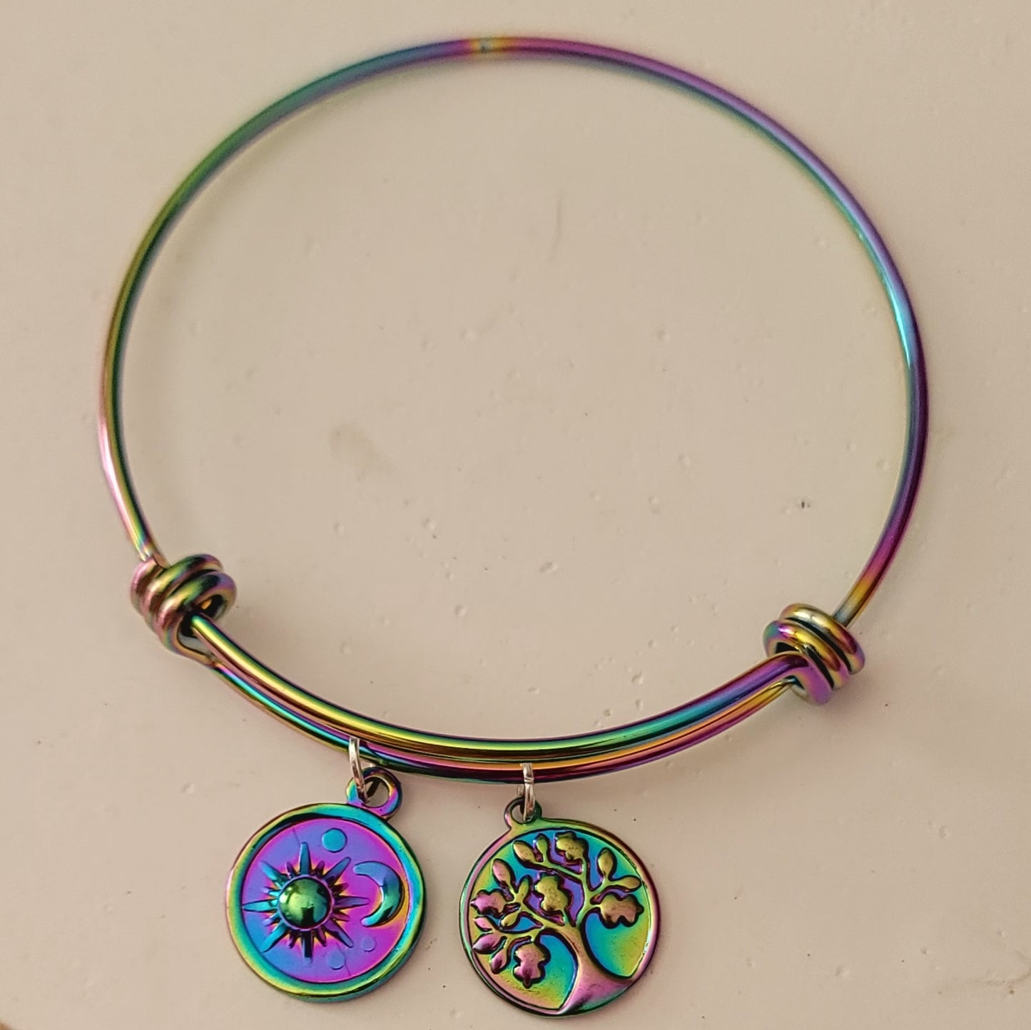 Colorful Handmade Bangle bracelets and necklaces