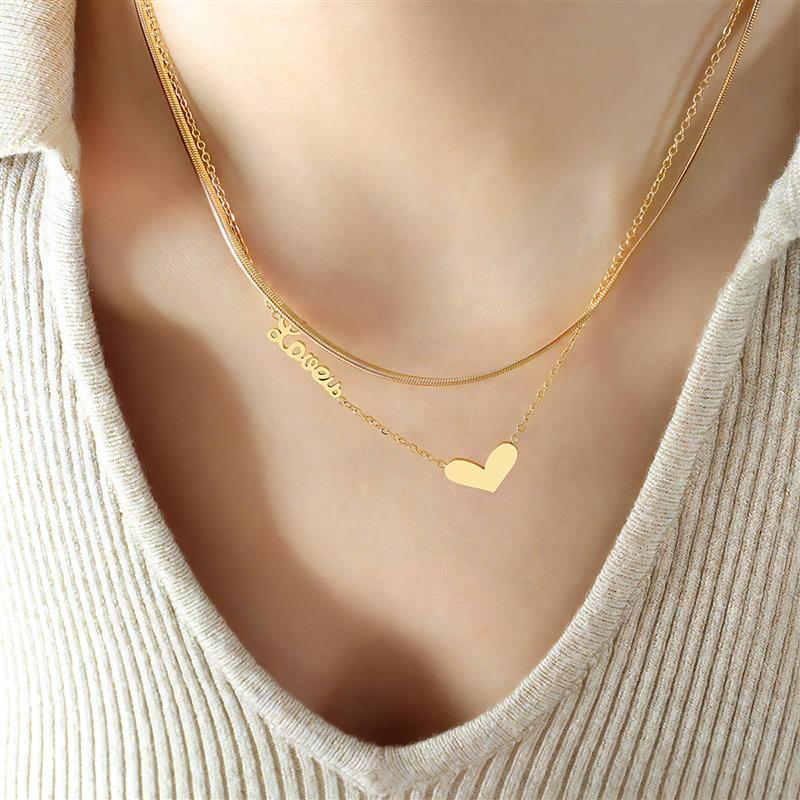 Lovers Heart Necklace