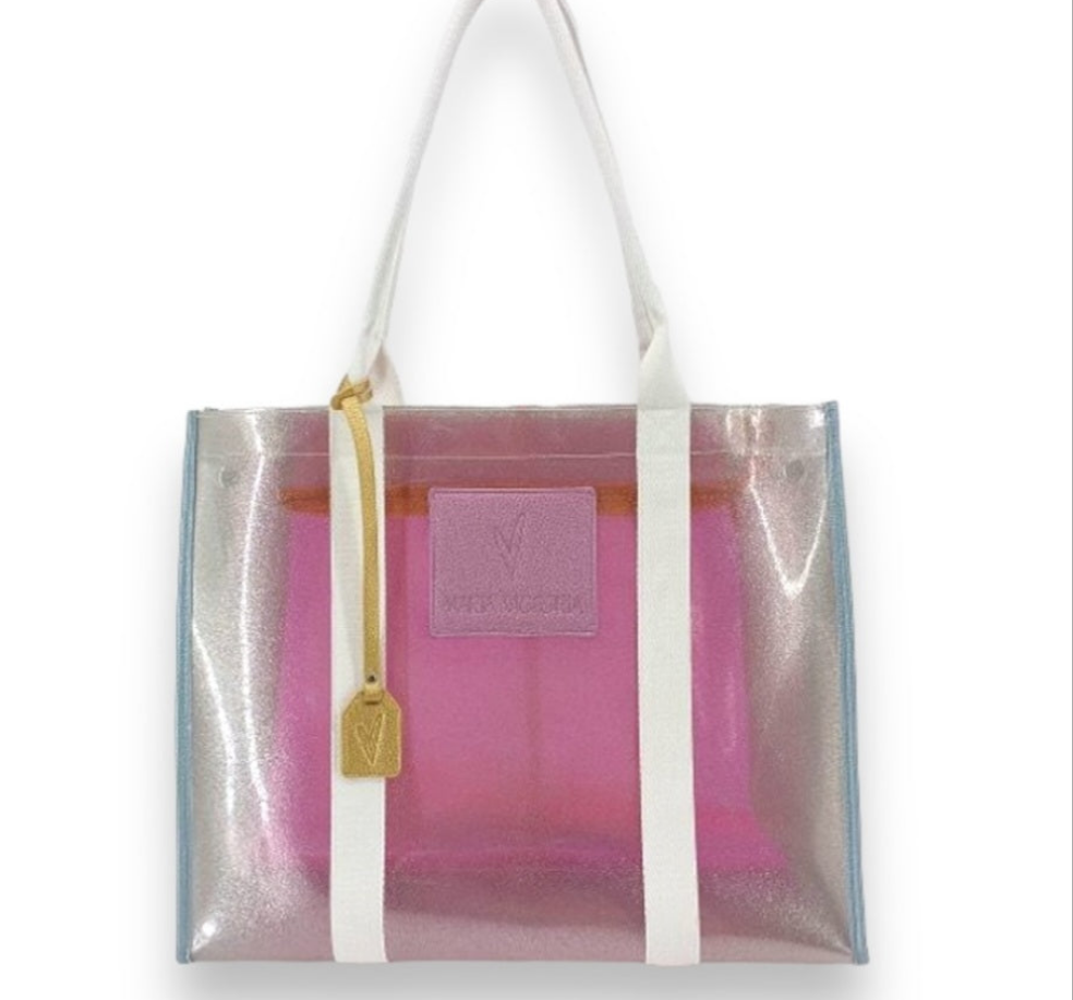 Clara Vinyl tote