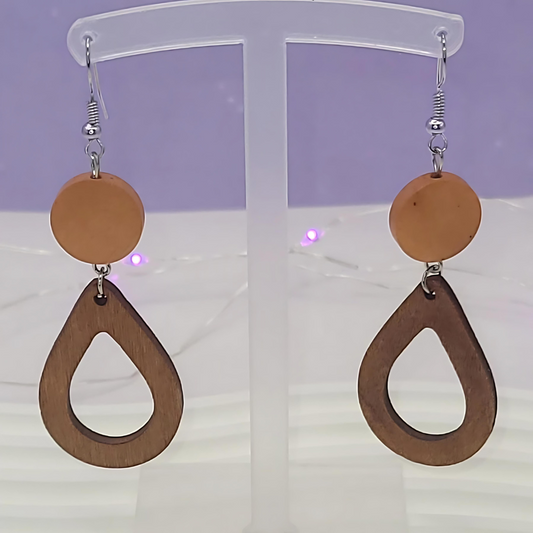 Wooden Earring