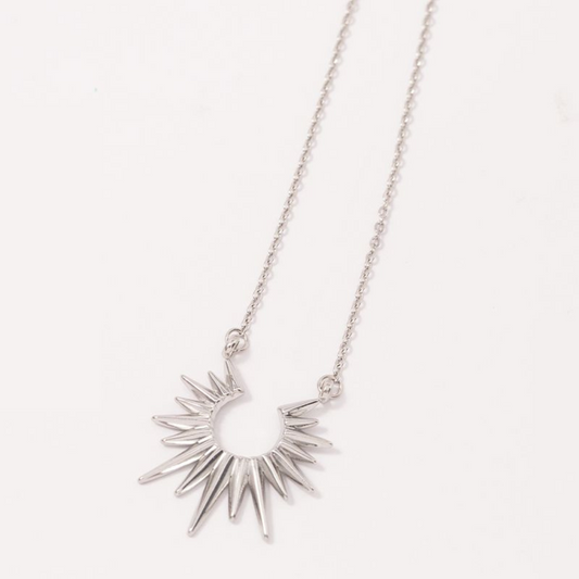 Radiant Silver Necklace