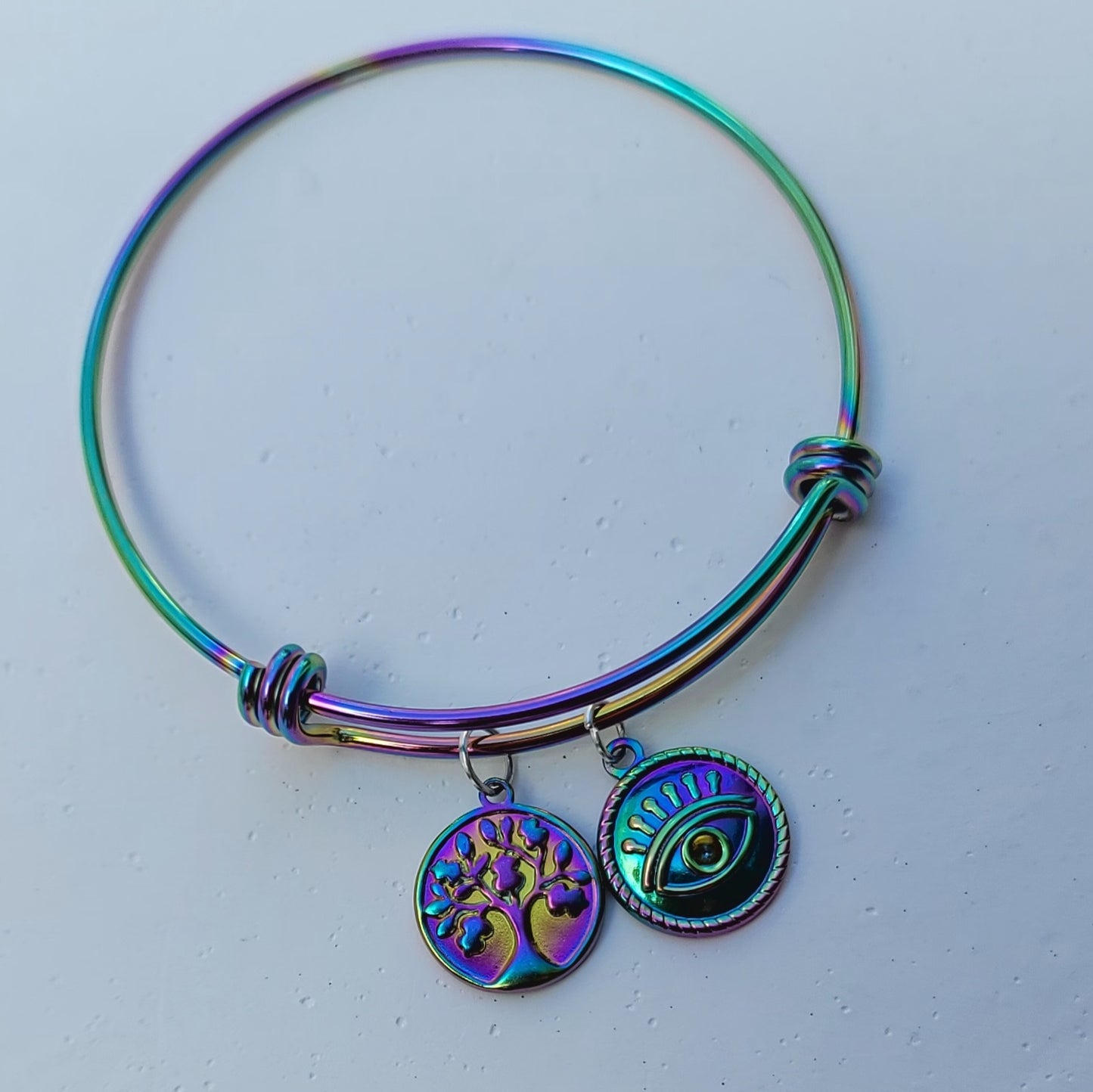 Colorful Handmade Bangle bracelets and necklaces