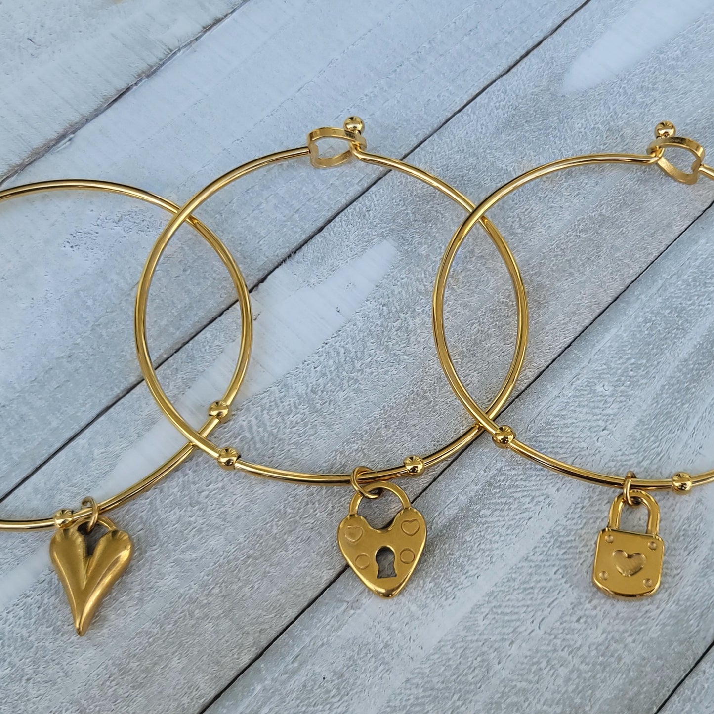 Hearts Cuff bracelets