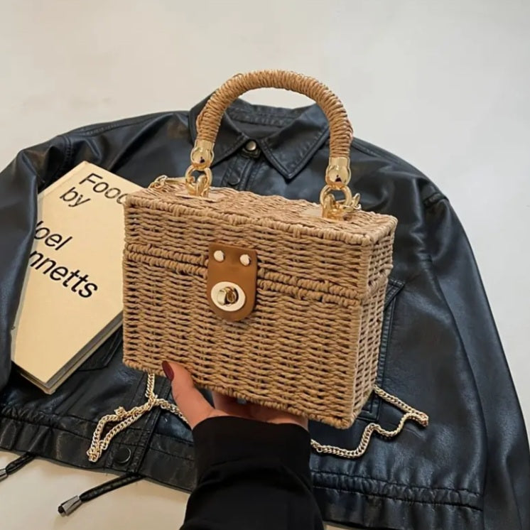 Elena Rattan handbag