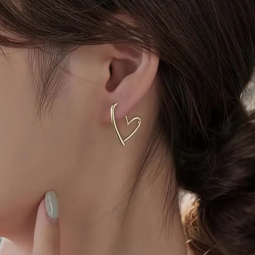 In love earrings