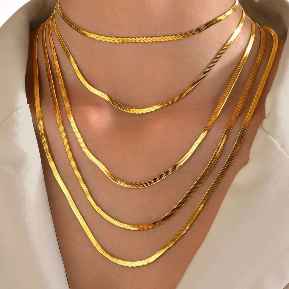 Sleek Snake Necklace
