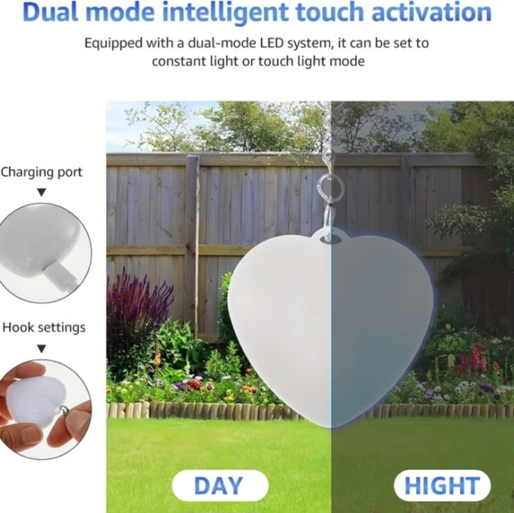 Heart bag light Charm