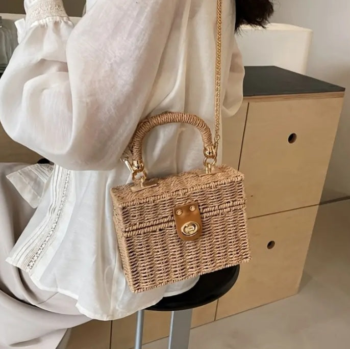 Elena Rattan handbag