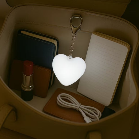 Heart bag light Charm
