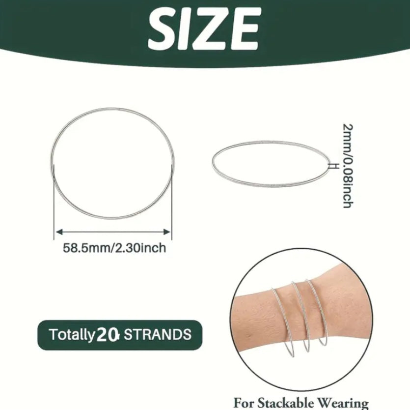 Slim Guitar String Bracelets