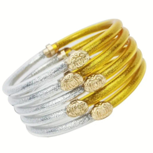 Double Color Jelly Bangles