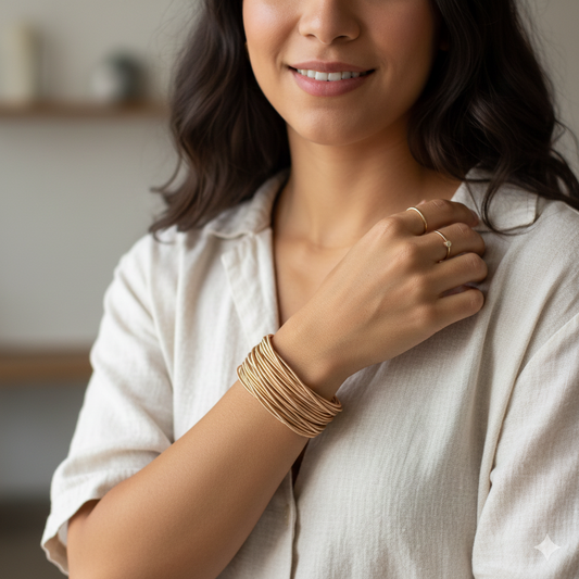 Slim Guitar String Bracelets