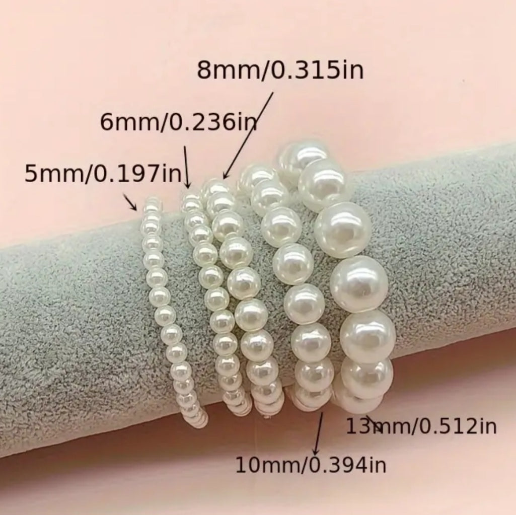 Pearls set bracelets