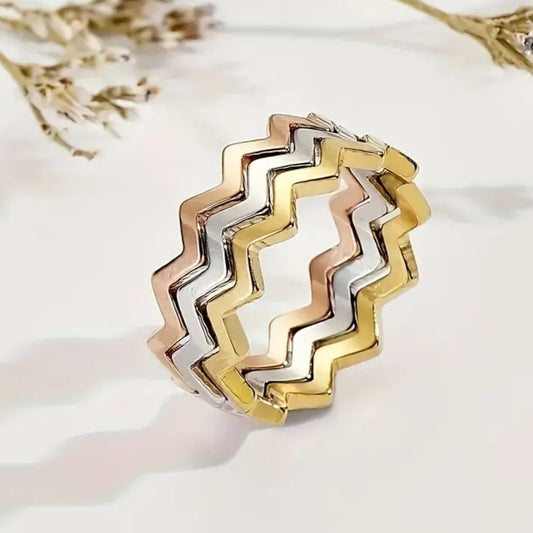 Zig zag  Ring