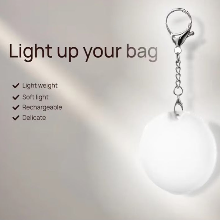 Heart bag light Charm