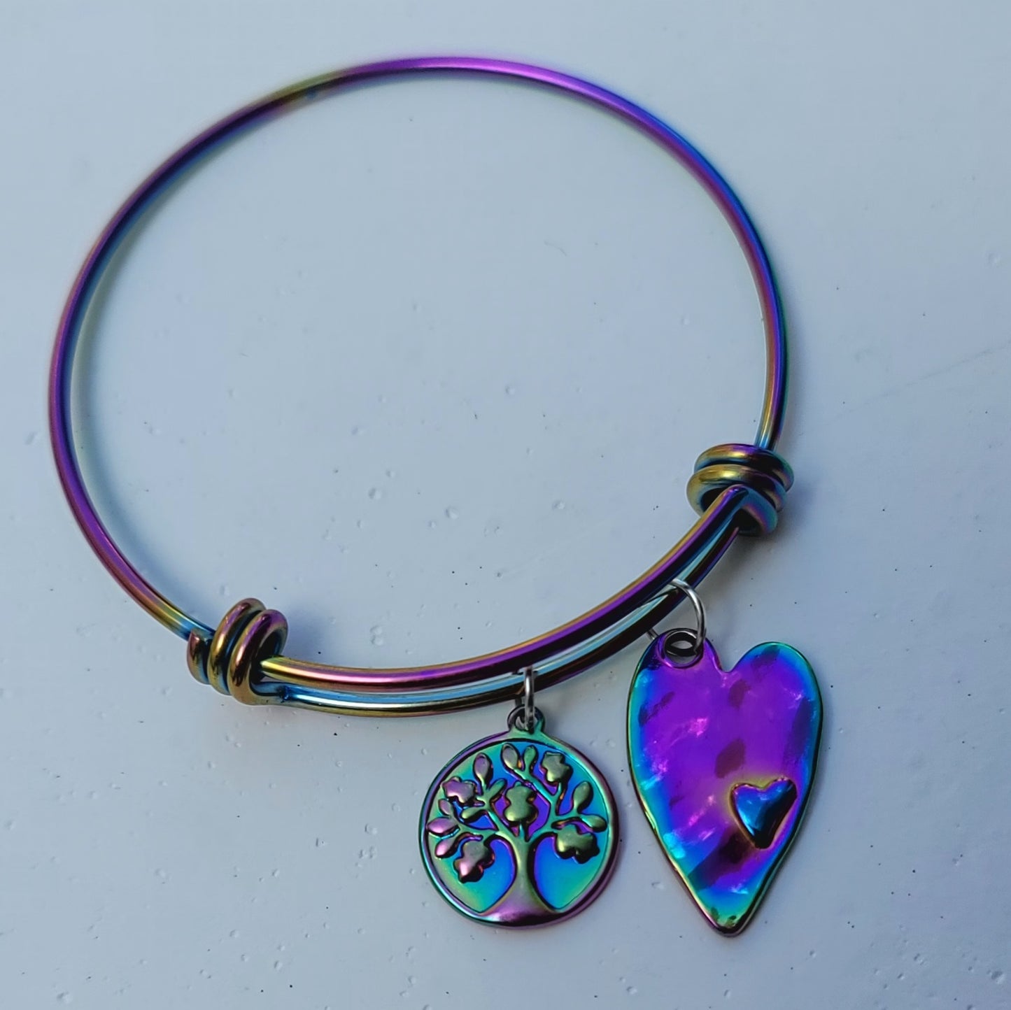 Colorful Handmade Bangle bracelets and necklaces