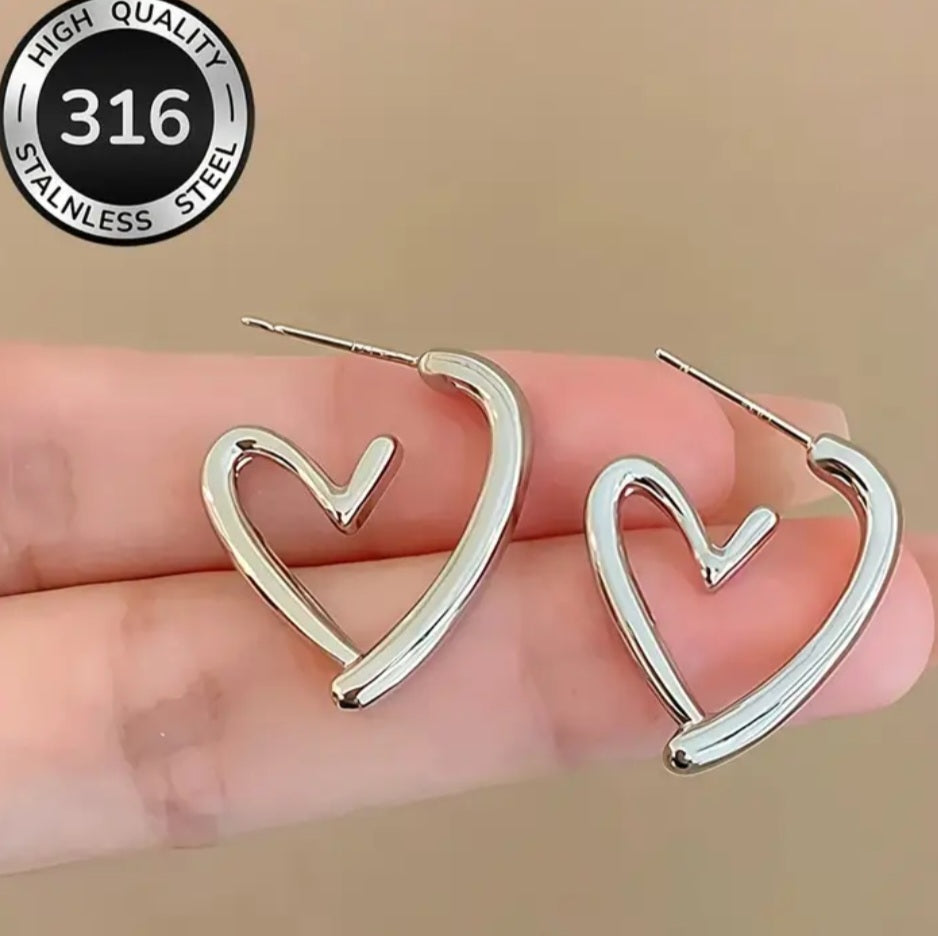 In love earrings
