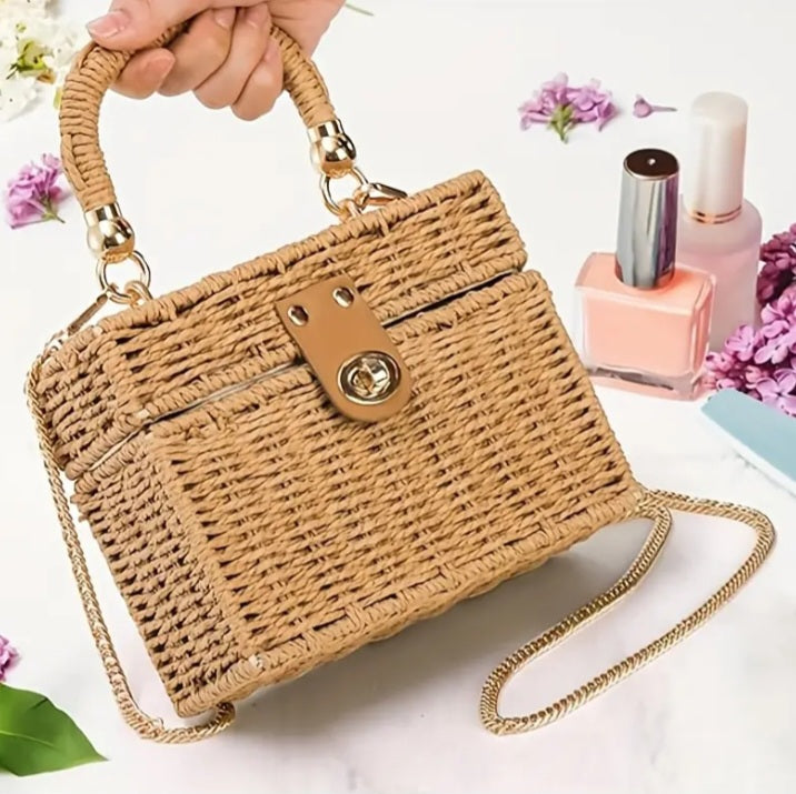 Elena Rattan handbag