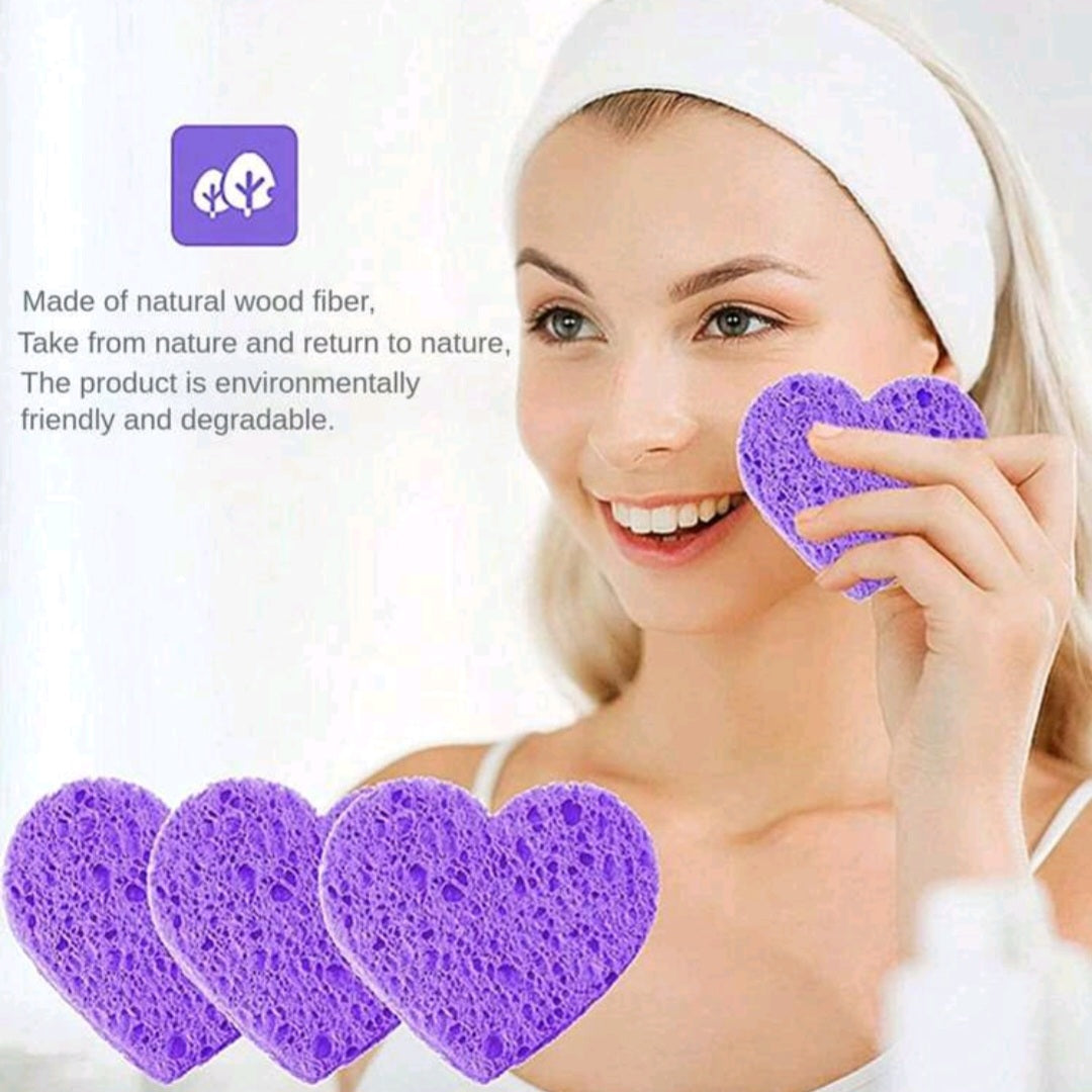 Heart Shape Facial Cleaning pads