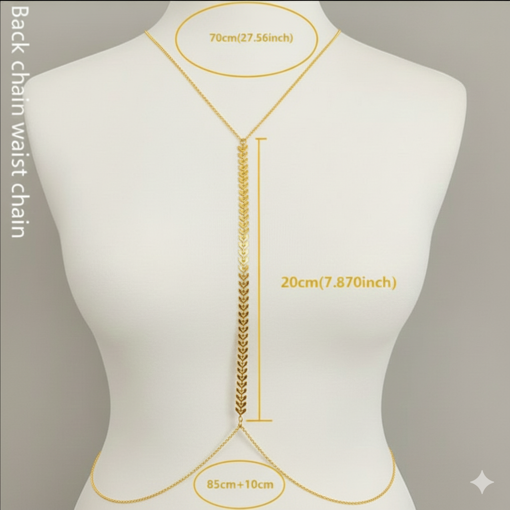 Body chain waist body chain