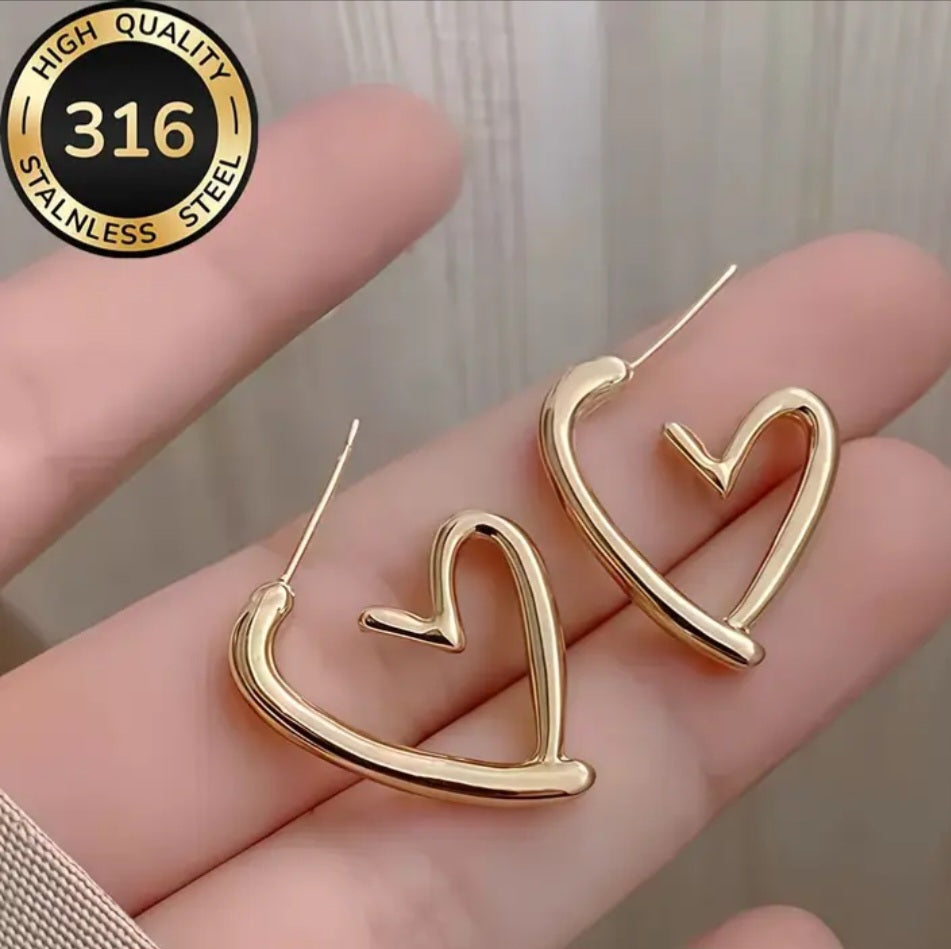 In love earrings