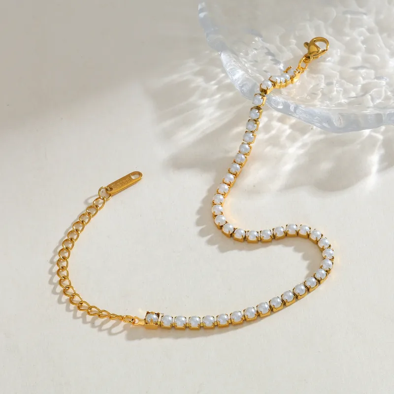 Pearl Tennis Bracelet